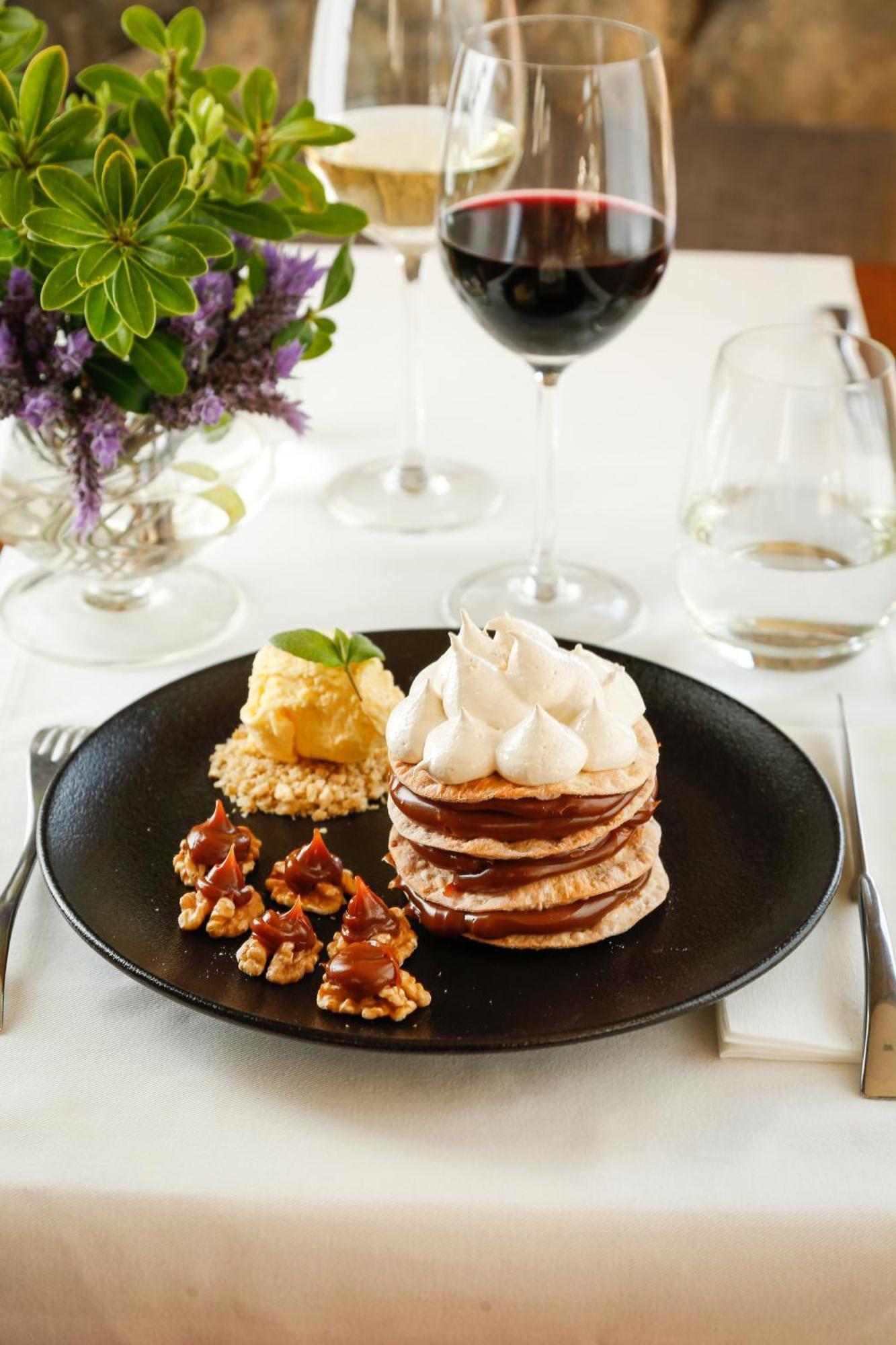 Grace Cafayate 호텔 외부 사진 A dessert at the restaurant