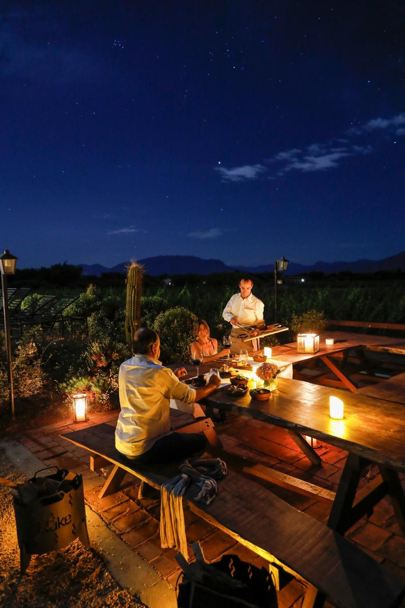 Grace Cafayate 호텔 외부 사진 A restaurant in the resort